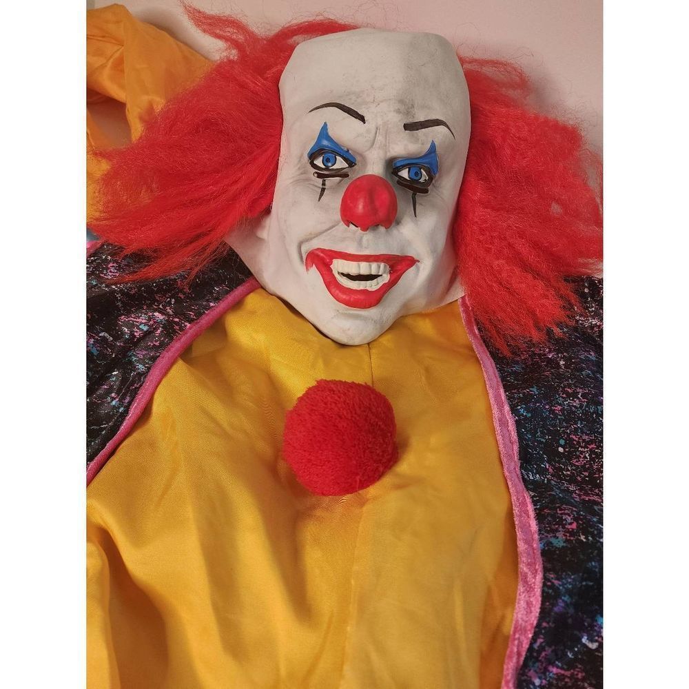 IT Pennywise Halloween costume mask s/m men women teens